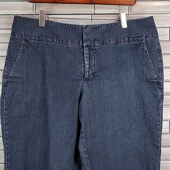 Dockers ideal fit collection cropped jeans Size 14 - Picture 2 of 12
